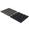 Easy Installation Non-Slip WPC Deck Tiles Waterproof Composite Flooring Tiles